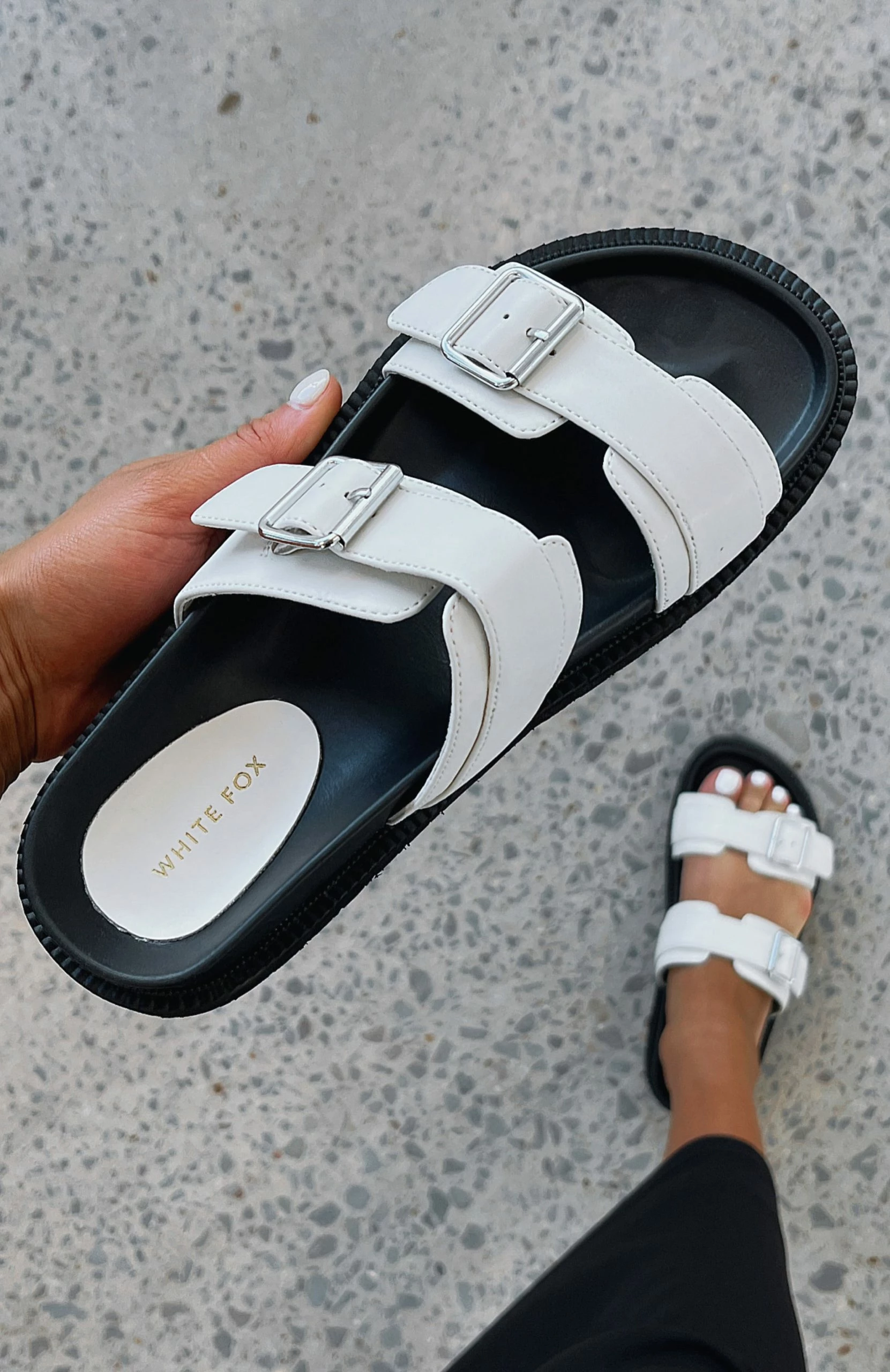 Mila Slides Bone 4 Mila Slides Bone - Image 4