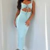 Mine Forever Midi Dress Baby Blue