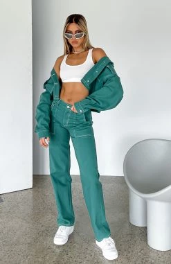 Right Way Pants Forest Green -Outlet The Lounge Vibe Store NEW PERSPECTIVE JACKET RIGHT WAY PANTS 060922 02