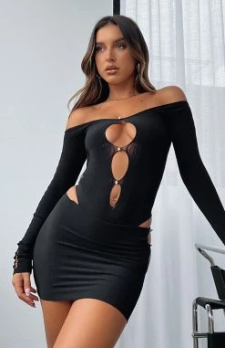 None Of Your Concern Bodysuit Black -Outlet The Lounge Vibe Store NONE OF YOUR CONCERN BODYSUIT 301222 04