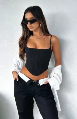 Nothing New Bustier Black