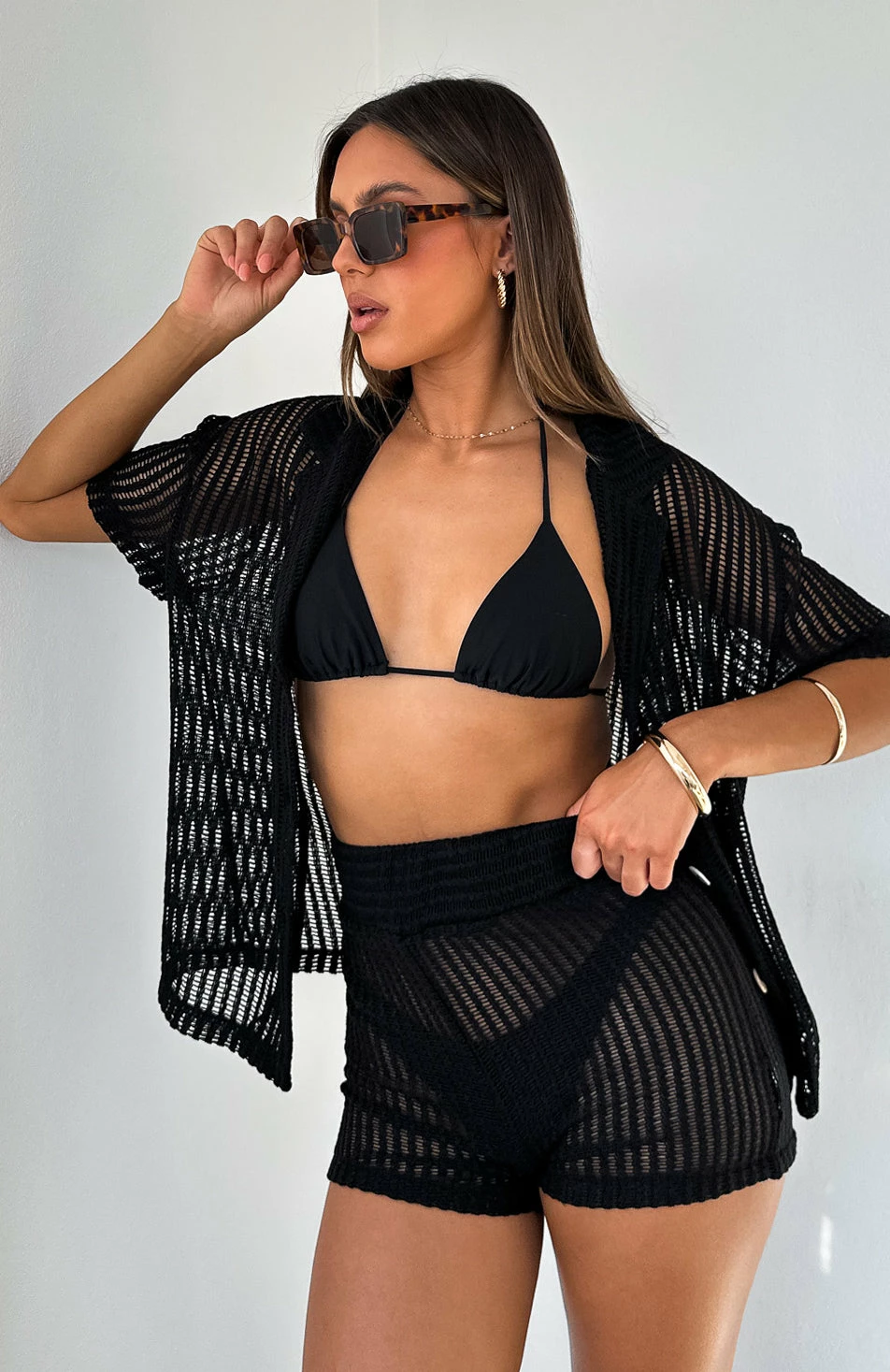 Not Letting Go Shorts Black 1 Not Letting Go Shorts Black