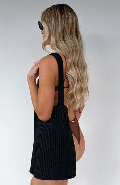 Ocean Shores Tote Black