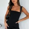 One Of These Days Mini Dress Black
