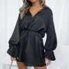 Only Gets Better Mini Dress Black