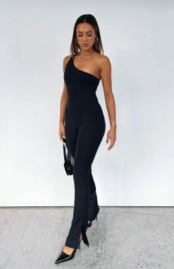 On The Edge Jumpsuit Black 9 On The Edge Jumpsuit Black -Outlet The Lounge Vibe Store ON EDGE JUMPSUIT 02 08 23 04
