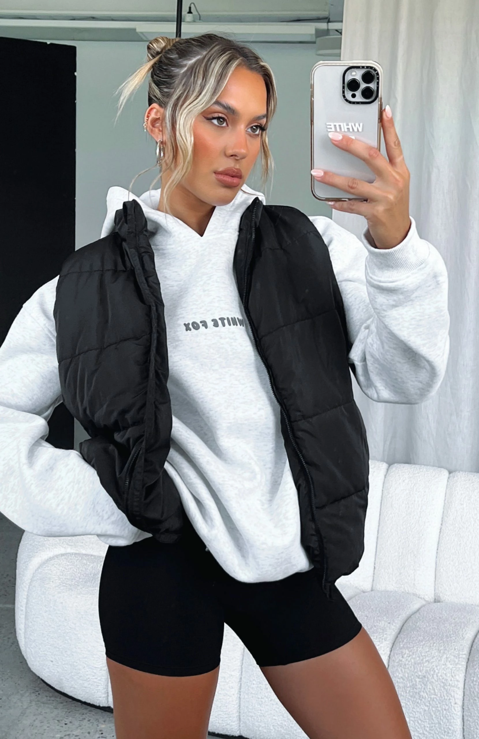 Outside The Lines Puffer Vest Black 1 Outside The Lines Puffer Vest Black