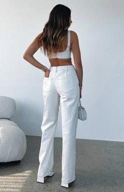 Power Play Pants Off White -Outlet The Lounge Vibe Store POWER PLAY PANTS TRUE FOR YOU CROP 200422 02