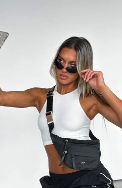 Sammy Belt Bag Black 11 Sammy Belt Bag Black -Outlet The Lounge Vibe Store SAMMY BELT BAG 07.02.23 002