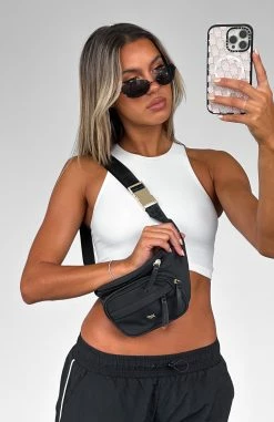 Sammy Belt Bag Black 10 Sammy Belt Bag Black -Outlet The Lounge Vibe Store SAMMY BELT BAG 07.02.23 005