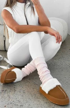 Set In Stone Leg Warmers Baby Pink -Outlet The Lounge Vibe Store SET IN STONE LEG WARMERS 05.07.23 08
