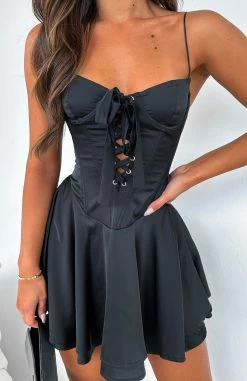 Stay Together Mini Dress Black -Outlet The Lounge Vibe Store STAY TOGETHER DRESS 02.05.23 05