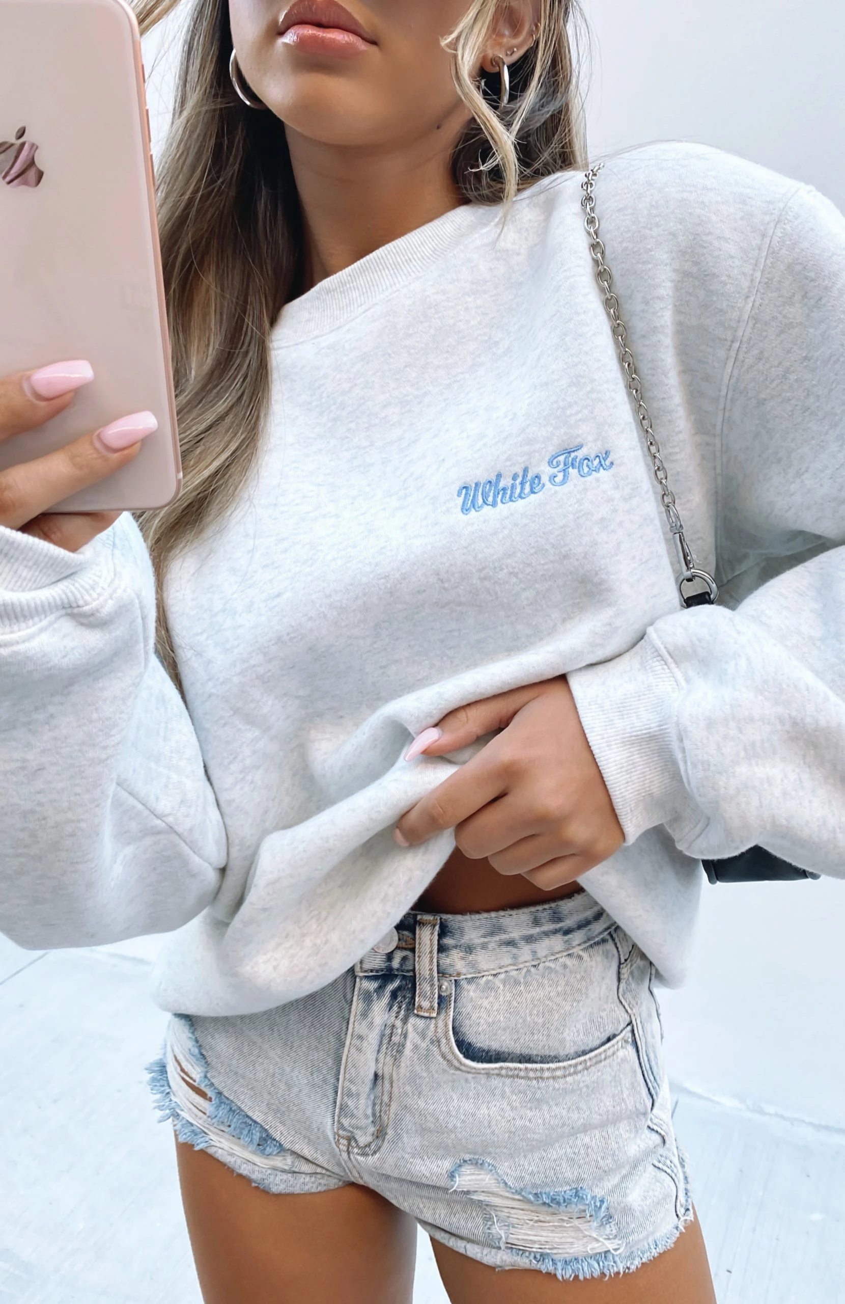 Steal Your Heart Oversized Sweater Grey Marle 1 Steal Your Heart Oversized Sweater Grey Marle