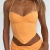 Style Icon Bustier Orange