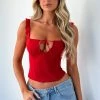 Sweetest Dream Top Red