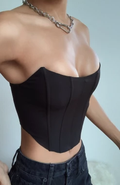 Patience Corset Black