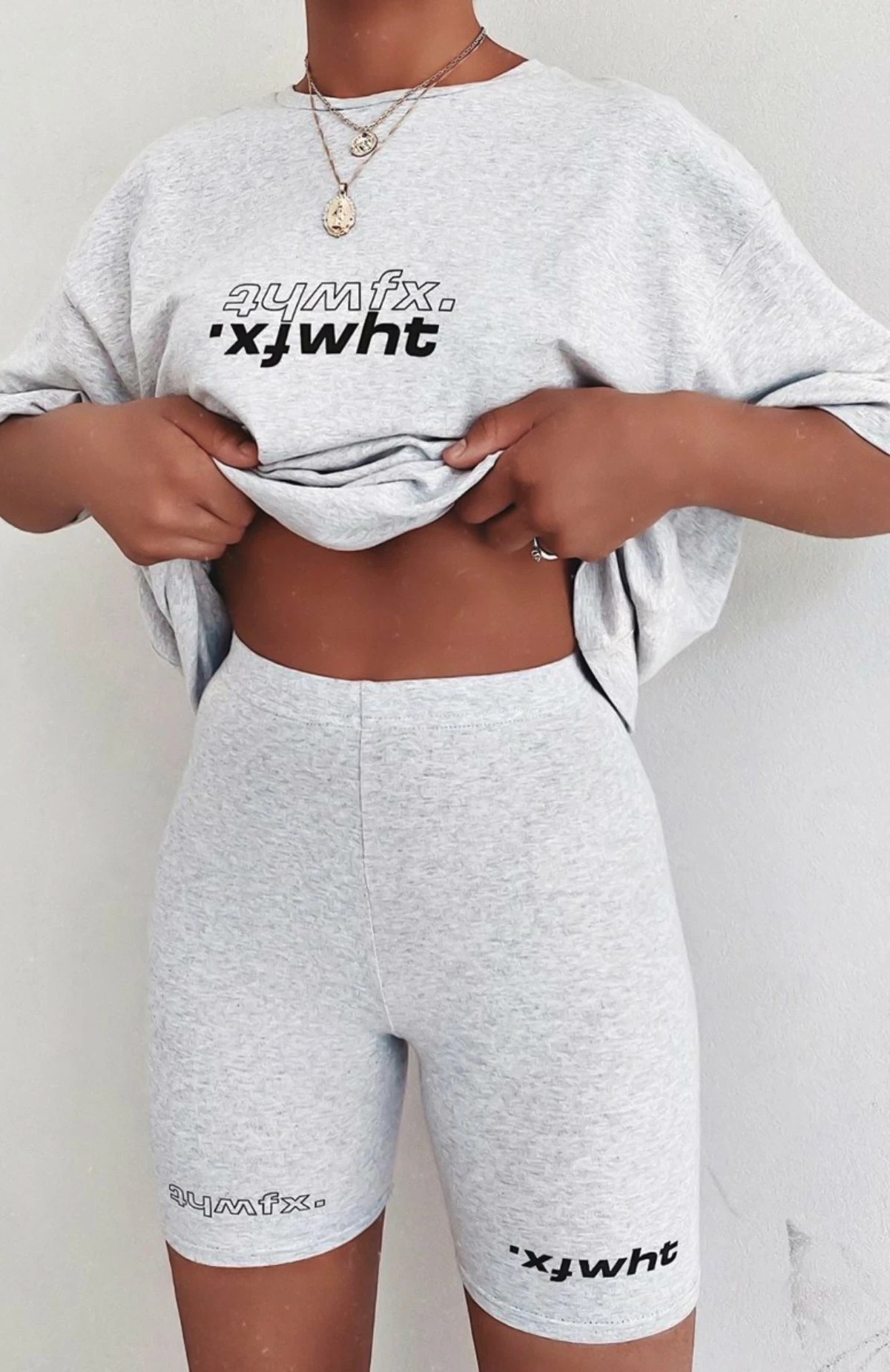 Catching Feelings Tee Grey Marle 6 Catching Feelings Tee Grey Marle - Image 6