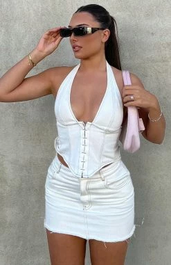 Power Hour Mini Skirt Off White 28 Power Hour Mini Skirt Off White -Outlet The Lounge Vibe Store Siobhan dc4ef5fc f616 40bd 9946 17d405410673