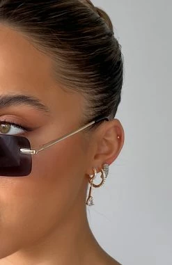 Tasha Earring Set Gold -Outlet The Lounge Vibe Store TASHA EARRING SET 26.04.23 07