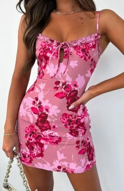 That One Friend Mini Dress Raspberry Bliss