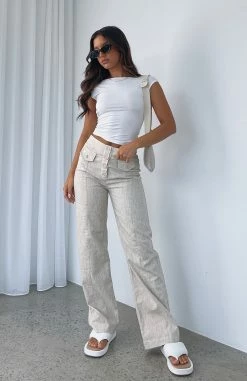 The Things You Are Linen Pants Oat