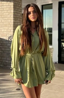 Only Gets Better Mini Dress Matcha -Outlet The Lounge Vibe Store Taylor d169f668 4f90 4fb4 878e 26c2a76f0d24