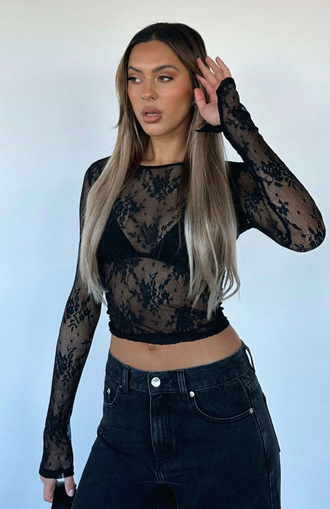 All For Nothing Bralette Black 6 All For Nothing Bralette Black - Image 6