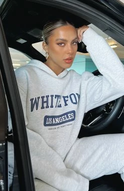 Varsity Vibe Hoodie Grey Marle -Outlet The Lounge Vibe Store VARSITY VIBE HOODIE VARSITY VIBE SWEATPANTS 17.05.22 05