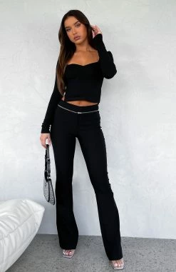 We're A Match Pants Black -Outlet The Lounge Vibe Store WE RE A MATCH PANTS 7.06.23 03