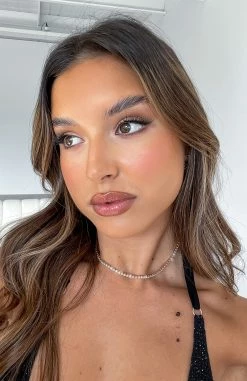 Zali Tennis Necklace Gold -Outlet The Lounge Vibe Store ZALI NECKLACE2