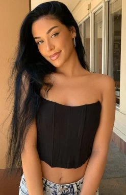 Patience Corset Black -Outlet The Lounge Vibe Store ashlyncastro 1