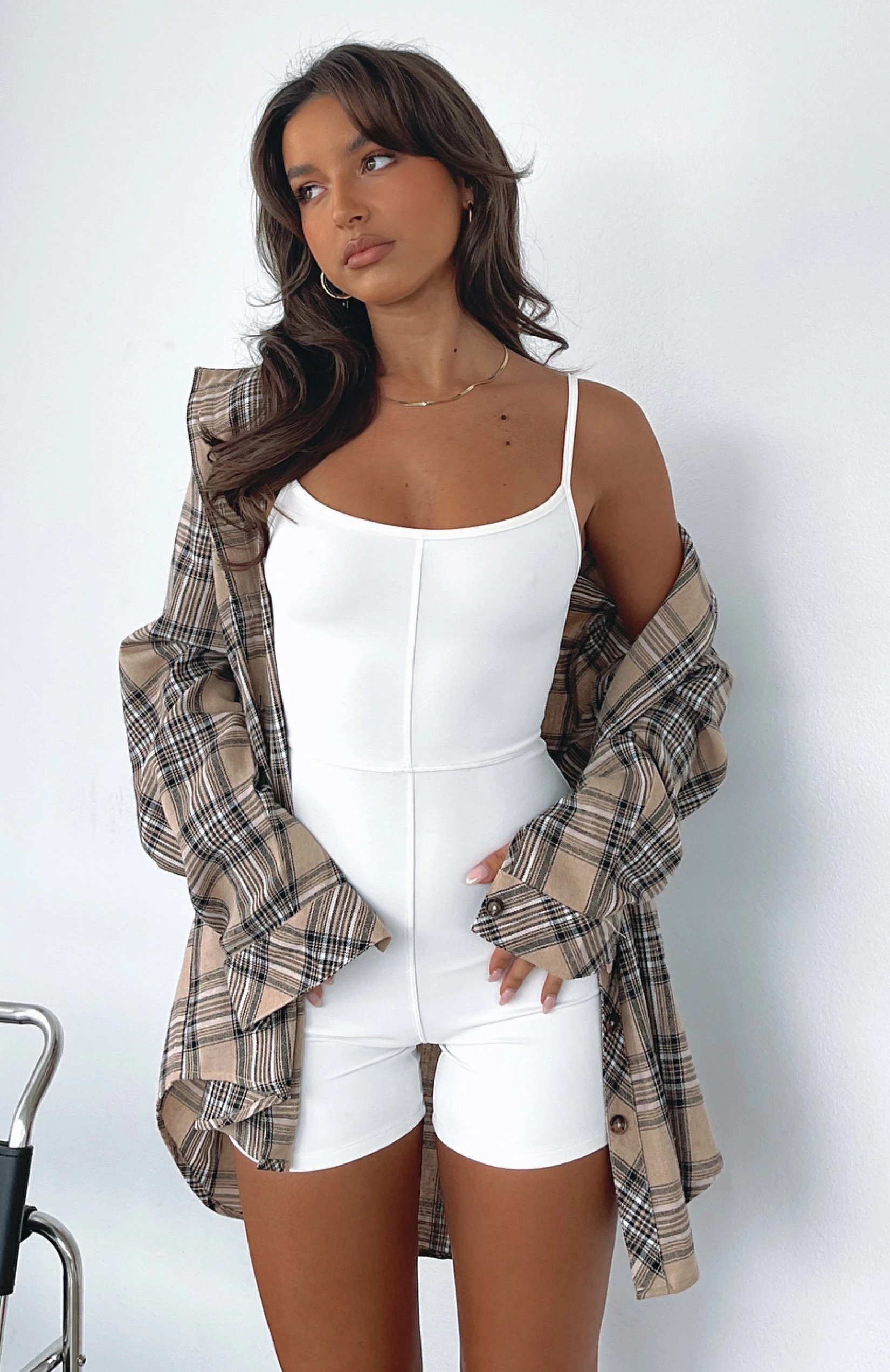 Clearly Into You Playsuit Off White 8 Clearly Into You Playsuit Off White - Image 8