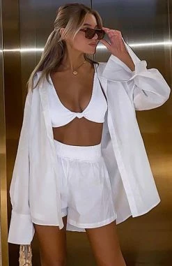 Behind The Look Shirt White