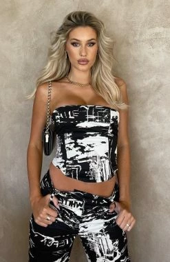 No Drama Bustier Dice -Outlet The Lounge Vibe Store evie 62e5e23c 4857 4f59 a186 a32d32389565