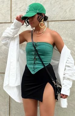 Times Like This Mesh Mini Skirt Black -Outlet The Lounge Vibe Store image00004