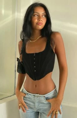 Bad Gal Bustier Black -Outlet The Lounge Vibe Store image1 5d1a0976 133b 48bb 8b9d 9544bf03f415