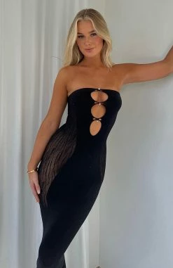 Your Peace Midi Dress Black -Outlet The Lounge Vibe Store karl ee9757e6 6683 4da3 8b6f f50900a6a026