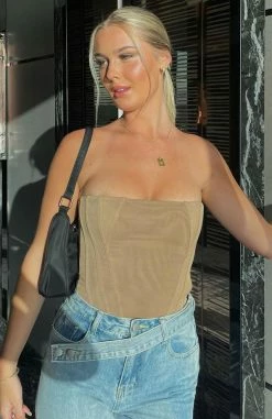 Sharp Edges Bustier Dark Nude -Outlet The Lounge Vibe Store karla e1b438b8 bbe0 4873 8c04 a1954db38da8