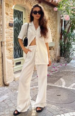 Comes In Waves Shirt White