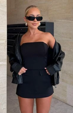 If I Can't Mini Dress Black 20 If I Can't Mini Dress Black -Outlet The Lounge Vibe Store oergbd