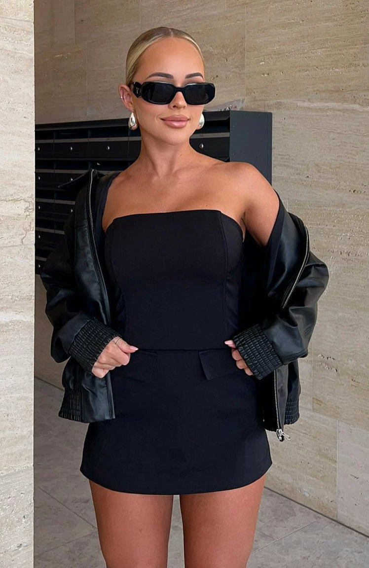 If I Can't Mini Dress Black 10 If I Can't Mini Dress Black - Image 10